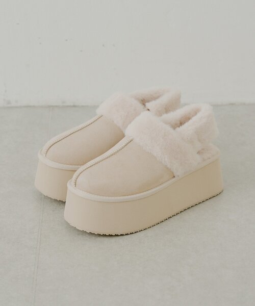 Chico(チコ)の「2way厚底ムートンサボ(その他シューズ・レディース・ブラック/ベージュ/キャメル/ブラウン・SMALL/MEDIUM/LARGE)」の18枚目の写真