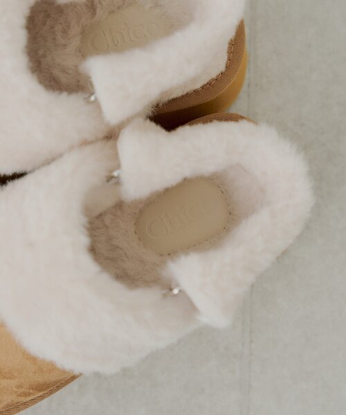 2way厚底ムートンサボ（その他シューズ）｜Chico（チコ）の