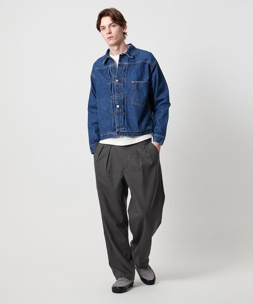 UNITED ARROWS & SONS(ユナイテッドアローズアンドサンズ)の「<UNITED ARROWS & SONS> WL/NY/PE 2P TPRD PANTS/スラックス(スラックス・メンズ・ダークグレー・XL/L/M/S)」の15枚目の写真