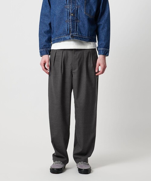UNITED ARROWS & SONS(ユナイテッドアローズアンドサンズ)の「<UNITED ARROWS & SONS> WL/NY/PE 2P TPRD PANTS/スラックス(スラックス・メンズ・ダークグレー・XL/L/M/S)」の16枚目の写真