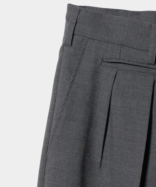 UNITED ARROWS & SONS(ユナイテッドアローズアンドサンズ)の「<UNITED ARROWS & SONS> WL/NY/PE 2P TPRD PANTS/スラックス(スラックス・メンズ・ダークグレー・XL/L/M/S)」の4枚目の写真