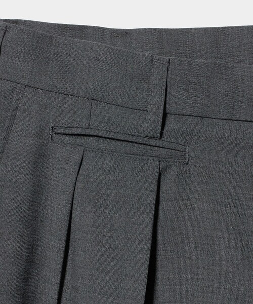 UNITED ARROWS & SONS(ユナイテッドアローズアンドサンズ)の「<UNITED ARROWS & SONS> WL/NY/PE 2P TPRD PANTS/スラックス(スラックス・メンズ・ダークグレー・XL/L/M/S)」の5枚目の写真