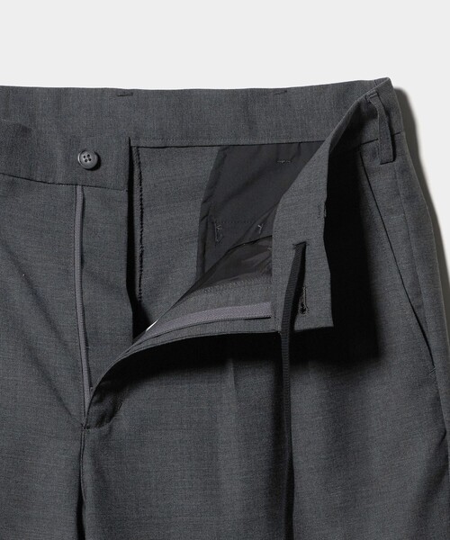 UNITED ARROWS & SONS(ユナイテッドアローズアンドサンズ)の「<UNITED ARROWS & SONS> WL/NY/PE 2P TPRD PANTS/スラックス(スラックス・メンズ・ダークグレー・XL/L/M/S)」の7枚目の写真