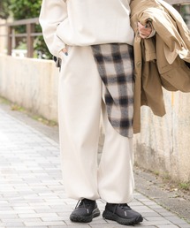 EKAL | ウォームドジャージワイドパンツ(その他パンツ)
