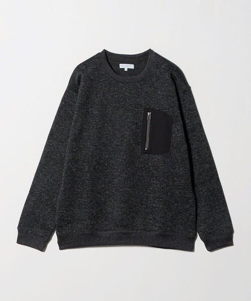 A DAY IN THE LIFE UNITED ARROWS(アデイインザライフユナイテッドアローズ)の「ニット フリース ジップポケット スウェット<A DAY IN THE LIFE>(スウェット・メンズ・ホワイト/グレー系/ブラック・S/M/L)」の2枚目の写真