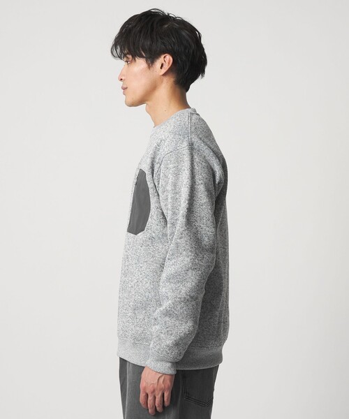 A DAY IN THE LIFE UNITED ARROWS(アデイインザライフユナイテッドアローズ)の「ニット フリース ジップポケット スウェット<A DAY IN THE LIFE>(スウェット・メンズ・ホワイト/グレー系/ブラック・S/M/L)」の8枚目の写真