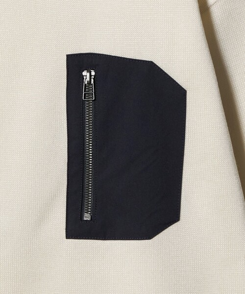 A DAY IN THE LIFE UNITED ARROWS(アデイインザライフユナイテッドアローズ)の「ニット フリース ジップポケット スウェット<A DAY IN THE LIFE>(スウェット・メンズ・ホワイト/グレー系/ブラック・S/M/L)」の20枚目の写真