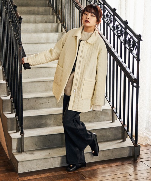 mysty woman（ミスティウーマン）の「モヘヤタッチノルディックニット 622016（ニット/セーター・レディース・グリーン/オフホワイト/ブラック/グレー・FREE）」の20枚目の写真