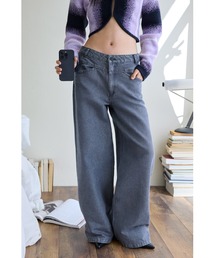 Desigual | バックラインストレートデニムパンツ(デニムパンツ)