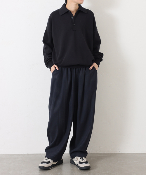 JOURNAL STANDARD LUXE（ジャーナルスタンダード　ラックス）の「TR イージーパンツ（その他パンツ・レディース・グレー/ネイビー・FREE）」の10枚目の写真