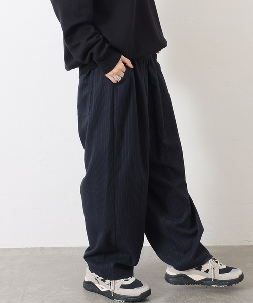 JOURNAL STANDARD LUXE（ジャーナルスタンダード　ラックス）の「TR イージーパンツ（その他パンツ・レディース・グレー/ネイビー・FREE）」の11枚目の写真