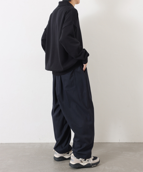 JOURNAL STANDARD LUXE（ジャーナルスタンダード　ラックス）の「TR イージーパンツ（その他パンツ・レディース・グレー/ネイビー・FREE）」の12枚目の写真