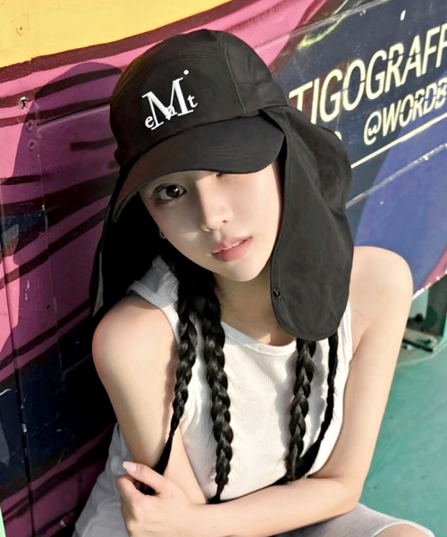 MUCENT(ムセント)の「シグネチャーサンガードボールキャップ(キャップ・レディース・ブラック・FREE)」の1枚目の写真