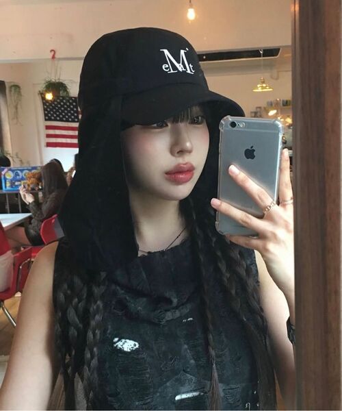 MUCENT(ムセント)の「シグネチャーサンガードボールキャップ(キャップ・レディース・ブラック・FREE)」の11枚目の写真