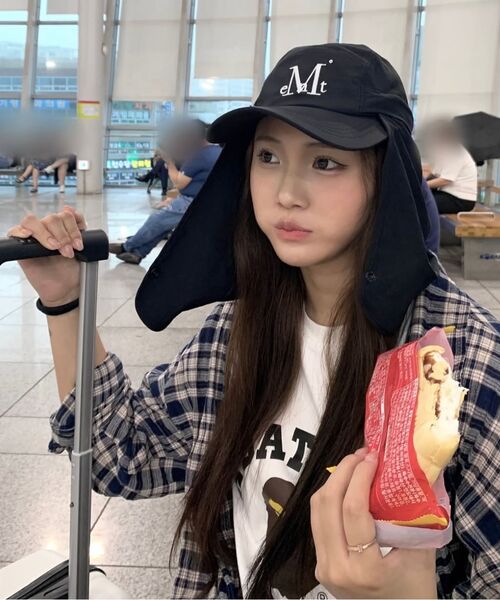 MUCENT(ムセント)の「シグネチャーサンガードボールキャップ(キャップ・レディース・ブラック・FREE)」の12枚目の写真