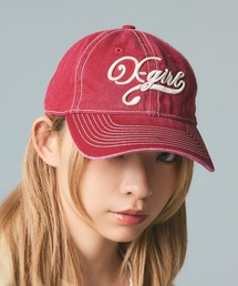 X-girl | BICOLOR STITCH FADED 6PANEL CAP(キャップ)