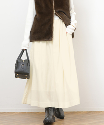 JOURNAL STANDARD relume | ギャザータックフレアスカート(スカート)