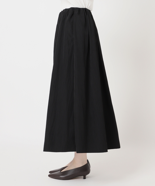 JOURNAL STANDARD relume（ジャーナルスタンダード　レリューム）の「ギャザータックフレアスカート（スカート・レディース・ホワイト/ブラック・FREE）」の20枚目の写真