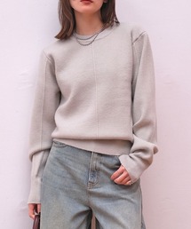 AKTE | ショルダーパッドミドルセーター(ニット/セーター)