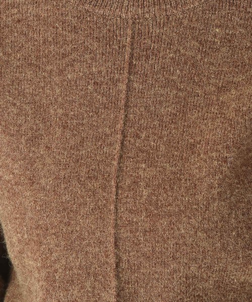 AKTE(アクテ)の「ショルダーパッドミドルセーター(ニット/セーター・レディース・ブラウン/セージグリーン・FREE)」の9枚目の写真