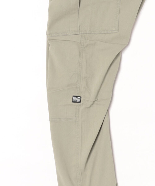 G-STAR(ジースター)の「Cargo Regular Tapered Pants/ベーシックデザインレギュラーテーパードカーゴパンツ(カーゴパンツ・メンズ・ベージュ/ダークオリーブ/グレー系その他・28/30/29/30/31/30/32/30/34/30/30/30/33/30)」の22枚目の写真