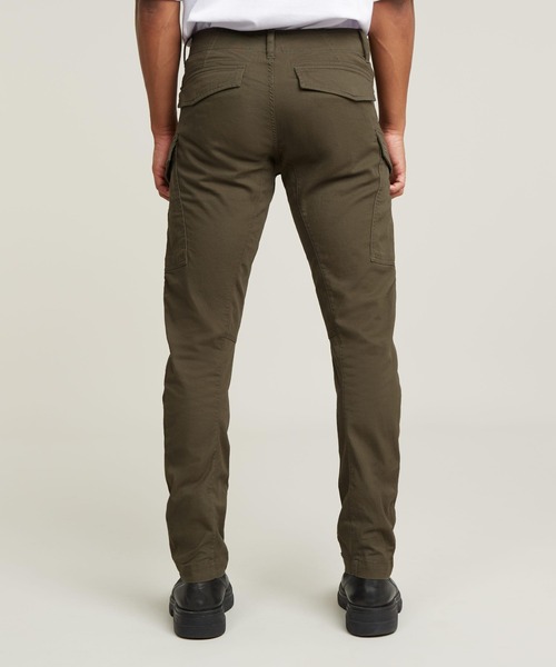 G-STAR(ジースター)の「Cargo Regular Tapered Pants/ベーシックデザインレギュラーテーパードカーゴパンツ(カーゴパンツ・メンズ・ベージュ/ダークオリーブ/グレー系その他・28/30/29/30/31/30/32/30/34/30/30/30/33/30)」の4枚目の写真