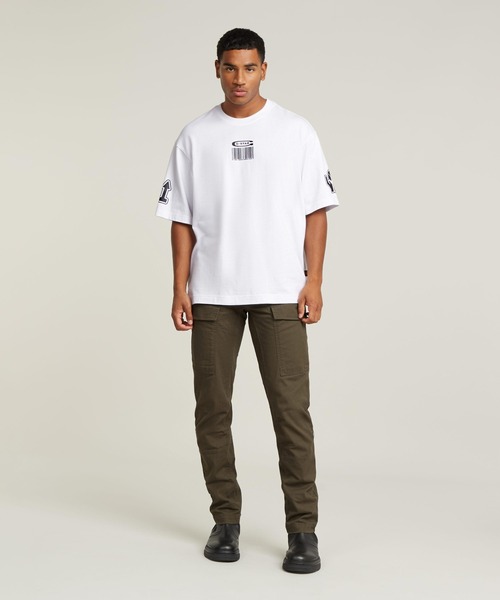 G-STAR(ジースター)の「Cargo Regular Tapered Pants/ベーシックデザインレギュラーテーパードカーゴパンツ(カーゴパンツ・メンズ・ベージュ/ダークオリーブ/グレー系その他・28/30/29/30/31/30/32/30/34/30/30/30/33/30)」の5枚目の写真