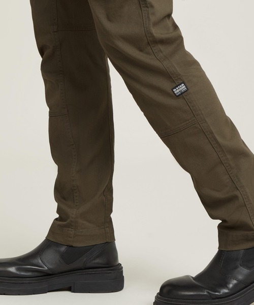 G-STAR(ジースター)の「Cargo Regular Tapered Pants/ベーシックデザインレギュラーテーパードカーゴパンツ(カーゴパンツ・メンズ・ベージュ/ダークオリーブ/グレー系その他・28/30/29/30/31/30/32/30/34/30/30/30/33/30)」の6枚目の写真