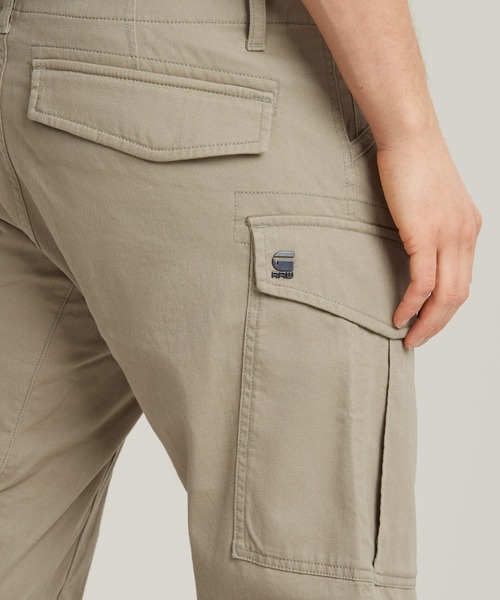 G-STAR(ジースター)の「Cargo Regular Tapered Pants/ベーシックデザインレギュラーテーパードカーゴパンツ(カーゴパンツ・メンズ・ベージュ/ダークオリーブ/グレー系その他・28/30/29/30/31/30/32/30/34/30/30/30/33/30)」の12枚目の写真