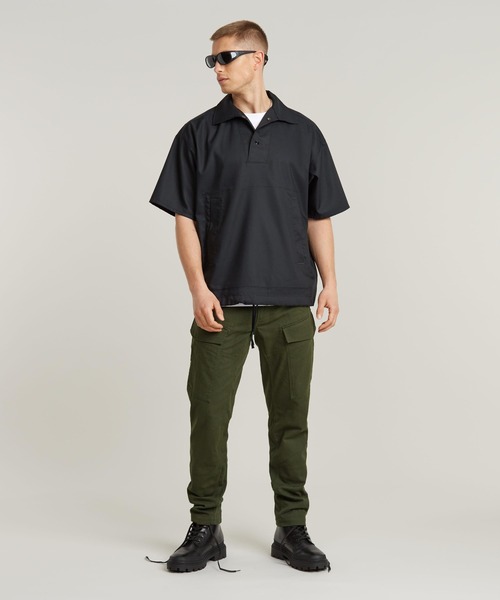 G-STAR(ジースター)の「Cargo Regular Tapered Pants/ベーシックデザインレギュラーテーパードカーゴパンツ(カーゴパンツ・メンズ・ベージュ/ダークオリーブ/グレー系その他・28/30/29/30/31/30/32/30/34/30/30/30/33/30)」の17枚目の写真