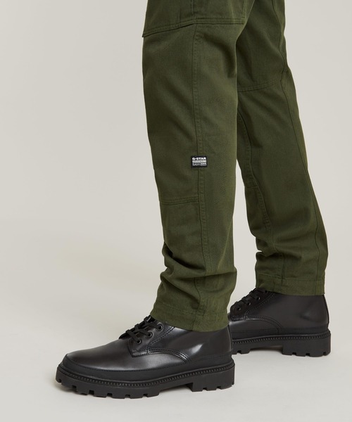 G-STAR(ジースター)の「Cargo Regular Tapered Pants/ベーシックデザインレギュラーテーパードカーゴパンツ(カーゴパンツ・メンズ・ベージュ/ダークオリーブ/グレー系その他・28/30/29/30/31/30/32/30/34/30/30/30/33/30)」の19枚目の写真