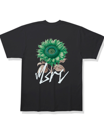 サンフラワーミックスグリーンTシャツブラック