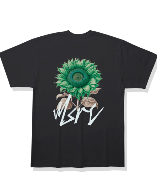 MONSTER REPUBLIC(モンスターリパブリック)の「サンフラワーミックスグリーンTシャツブラック(Tシャツ/カットソー・レディース・その他・X-LARGE/SMALL/MEDIUM/LARGE)」の1枚目の写真