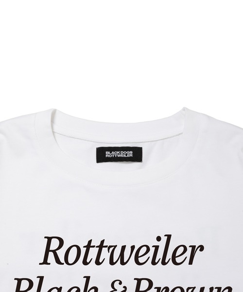 ROTTWEILER（ロットワイラー）の「R9 B&B LS TEE（Tシャツ/カットソー・メンズ・ブラック/ホワイト/ネイビー・S/M/L/XL）」の6枚目の写真