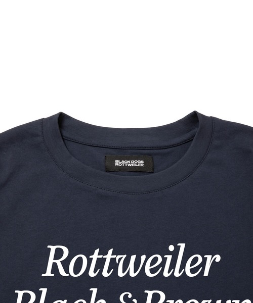 ROTTWEILER（ロットワイラー）の「R9 B&B LS TEE（Tシャツ/カットソー・メンズ・ブラック/ホワイト/ネイビー・S/M/L/XL）」の14枚目の写真