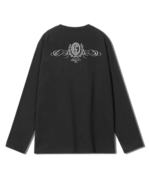GRANFINNY(グランフィニ)の「クラシックロゴレギュラーロングスリーブ-ブラック(Tシャツ/カットソー・レディース・ブラック・MEDIUM/LARGE/X-LARGE)」の1枚目の写真