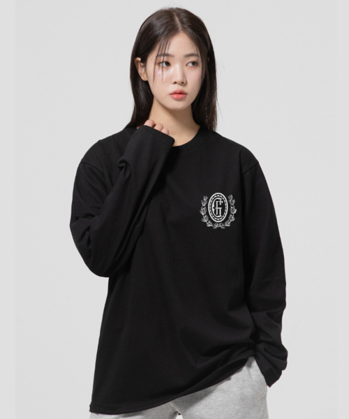 GRANFINNY(グランフィニ)の「クラシックロゴレギュラーロングスリーブ-ブラック(Tシャツ/カットソー・レディース・ブラック・MEDIUM/LARGE/X-LARGE)」の3枚目の写真