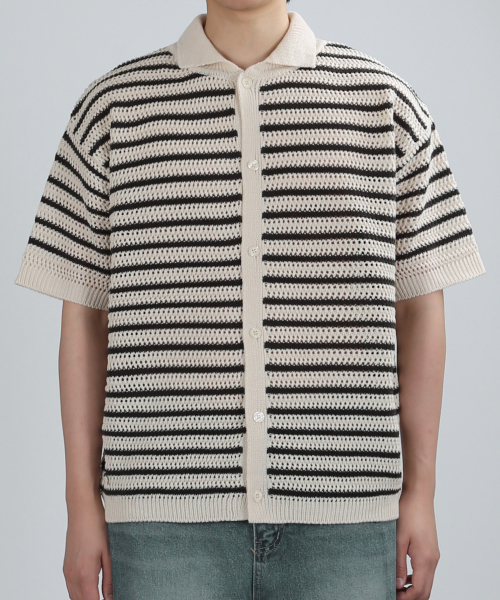 STR SUMMER кардиган (cream/charcoal)