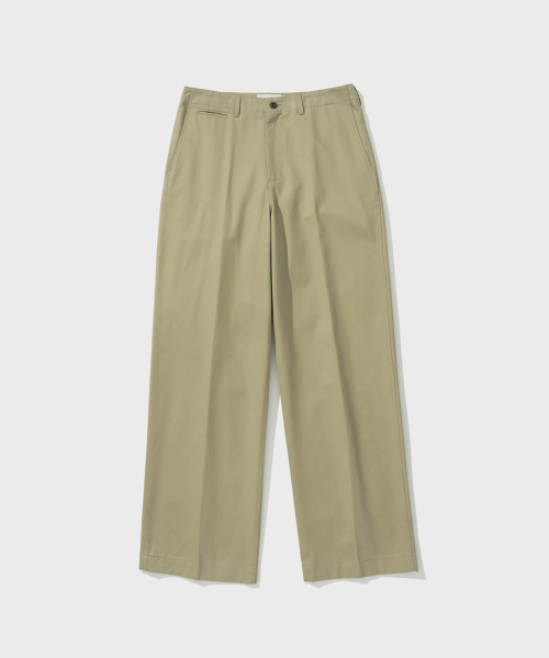 SHIRTER(シャーター)の「ANTHONY TAPERED CHINO PANTS (BEIGE)(その他パンツ・メンズ・その他・SMALL/MEDIUM/LARGE)」の1枚目の写真