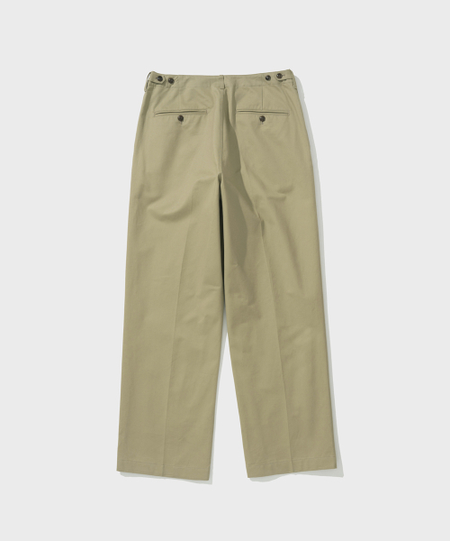 SHIRTER(シャーター)の「ANTHONY TAPERED CHINO PANTS (BEIGE)(その他パンツ・メンズ・その他・SMALL/MEDIUM/LARGE)」の2枚目の写真