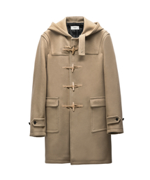 ROLLINGSTUDIOS（ローリングスタジオ）の「HOODED WOOL FELT DUFFLE COAT BEIGE（ダッフルコート）」