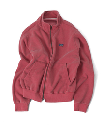 GARDEN EXPRESS（ガーデンエクスプレス）の「High-neck Pigment Zip-up (pink)（その他アウター）」