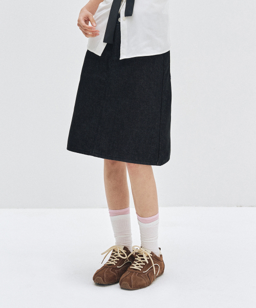DECET WOMEN（デケット ウーマン）の「Signature Midi Skirt DCSK002CPBLACK（スカート・レディース・その他・X-SMALL/SMALL/MEDIUM）」の5枚目の写真