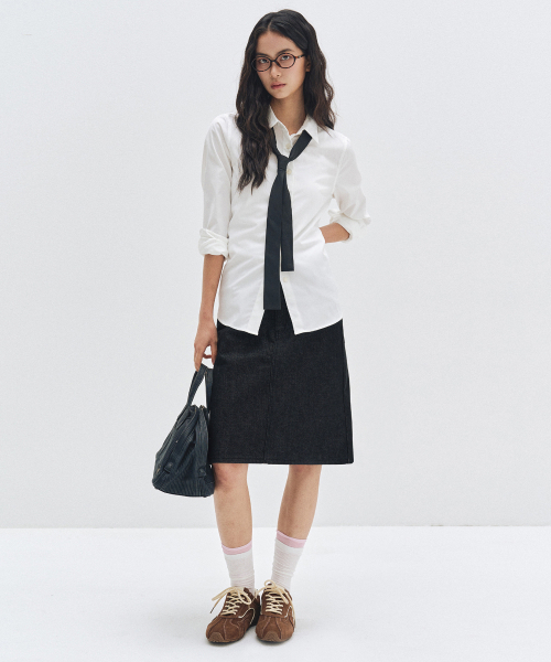 DECET WOMEN（デケット ウーマン）の「Signature Midi Skirt DCSK002CPBLACK（スカート・レディース・その他・X-SMALL/SMALL/MEDIUM）」の7枚目の写真