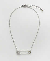 August Harmony（オーガストハーモニー）の「Safety pin necklace - Silver（ネックレス）」