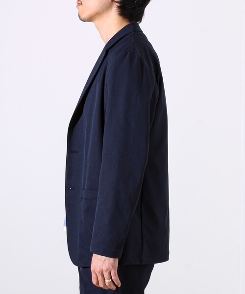 GLOSTER（グロスター）の「【SOLOTEX＋HEAT ENERGY】【セットアップ対応】テーラードジャケット（テーラードジャケット・メンズ・ブラック/ダークネイビー/チャコールグレー・S/L/M）」の6枚目の写真