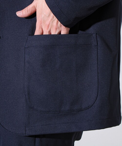 GLOSTER（グロスター）の「【SOLOTEX＋HEAT ENERGY】【セットアップ対応】テーラードジャケット（テーラードジャケット・メンズ・ブラック/ダークネイビー/チャコールグレー・S/L/M）」の12枚目の写真