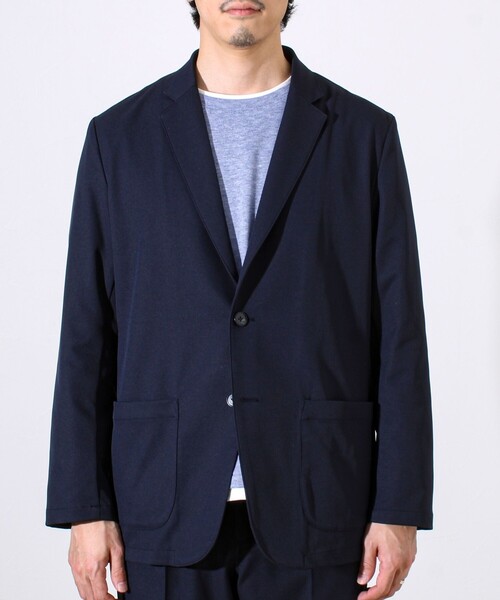 GLOSTER（グロスター）の「【SOLOTEX＋HEAT ENERGY】【セットアップ対応】テーラードジャケット（テーラードジャケット・メンズ・ブラック/ダークネイビー/チャコールグレー・S/L/M）」の16枚目の写真