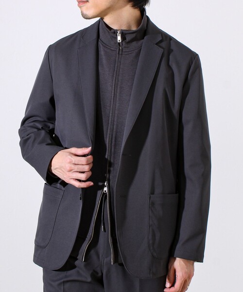 GLOSTER（グロスター）の「【SOLOTEX＋HEAT ENERGY】【セットアップ対応】テーラードジャケット（テーラードジャケット・メンズ・ブラック/ダークネイビー/チャコールグレー・S/L/M）」の18枚目の写真