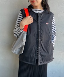 DANTON（ダントン）の「【WEB先行予約】[DANTON/ダントン] ナイロンタフタ インサレーションノーカラーベスト（ベスト・メンズ）」